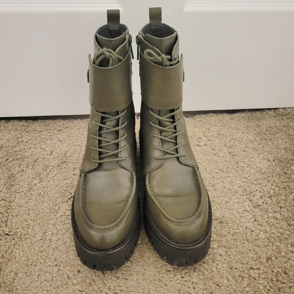 Sarto by Franco Sarto Dana Combat Boots - Picture 5 of 8